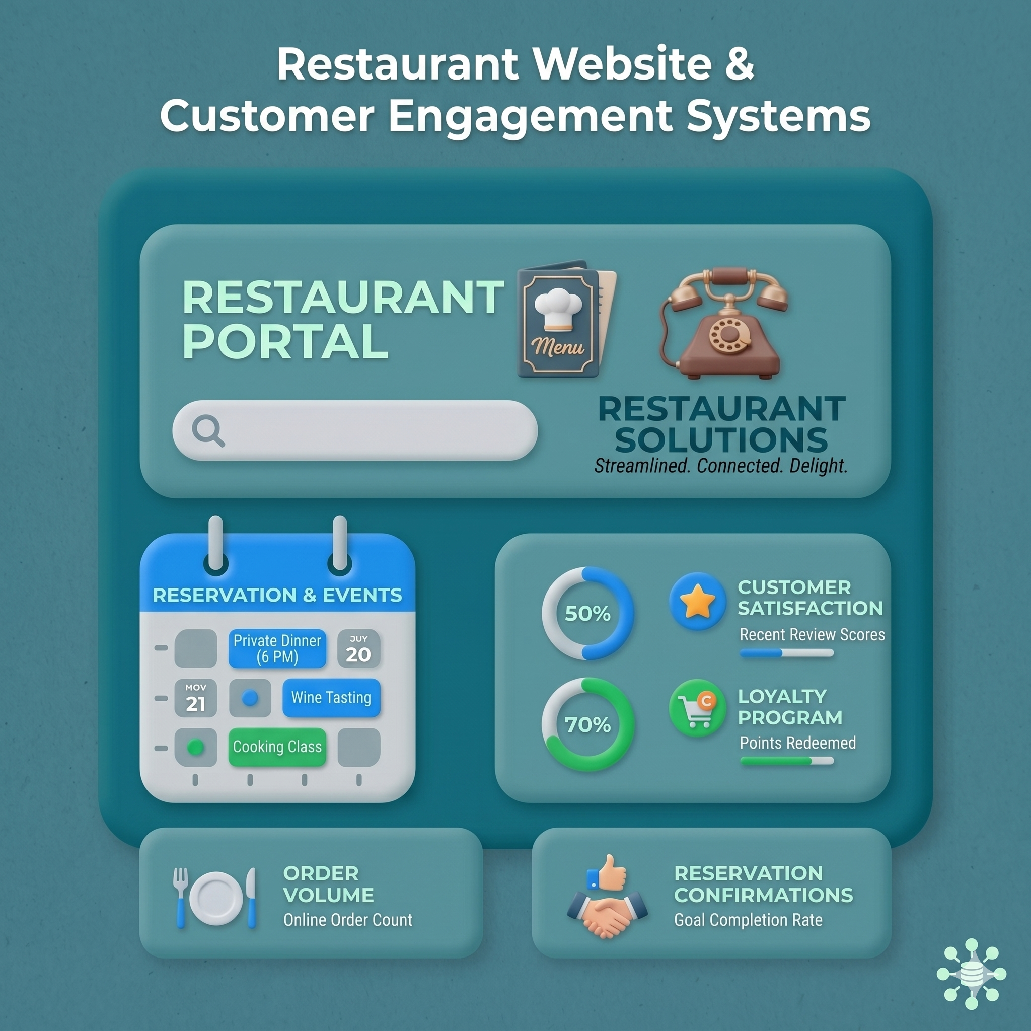 Restaurant Website & Customer Engagement Systems​
