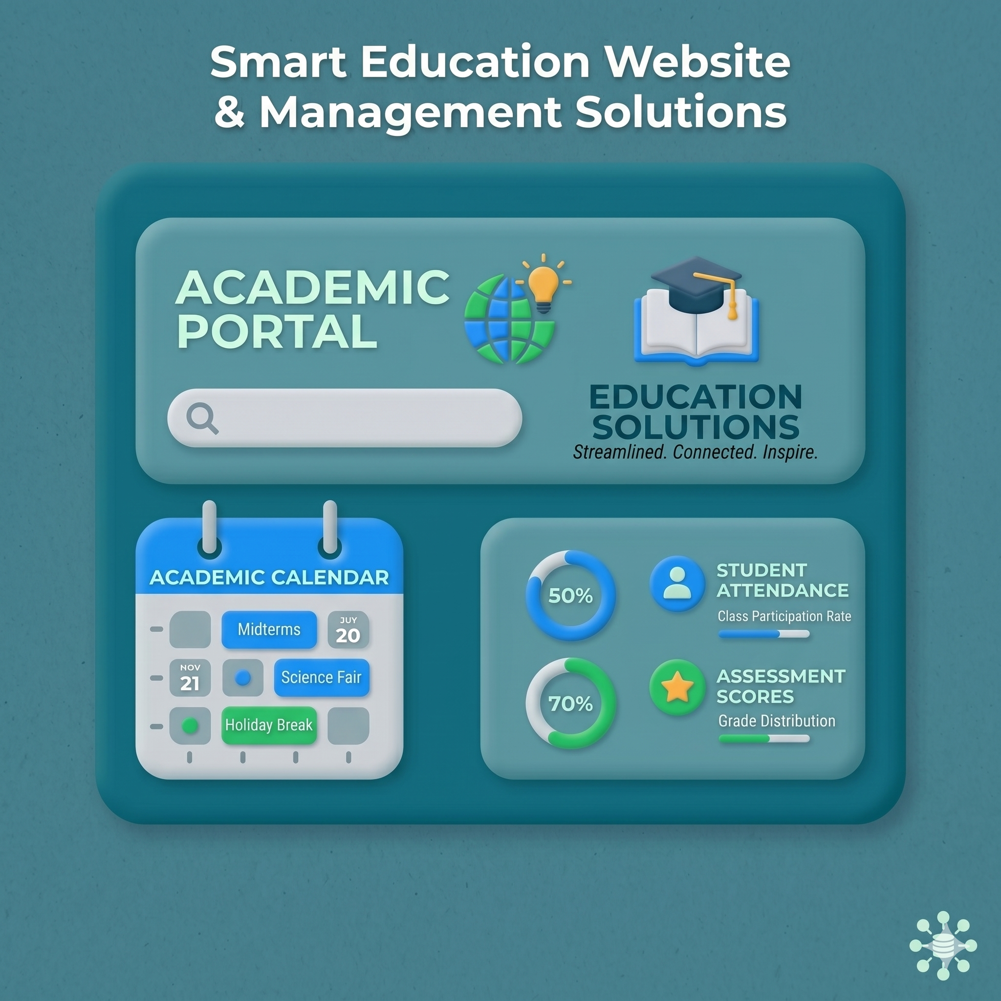 Smart Education Website & Management Solutions​