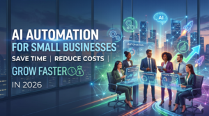 AI Automation for Small Businesses: How to Save Time, Reduce Costs, and Grow Faster in 2026