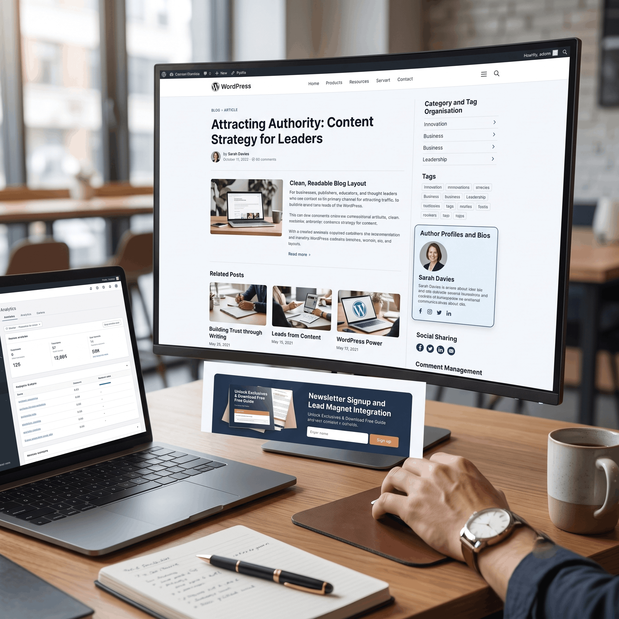 Blog and Content Websites
