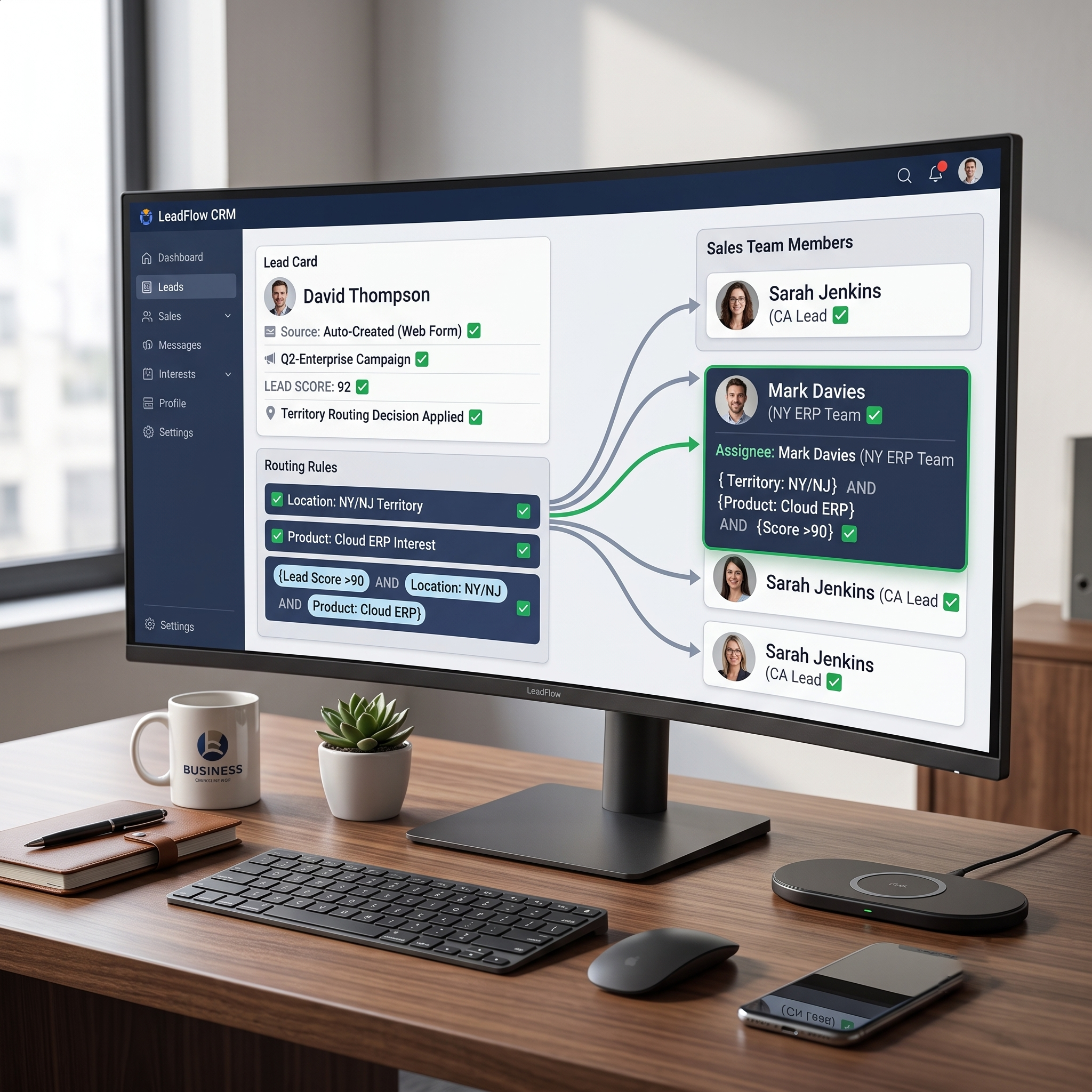 CRM Integration and Lead Routing