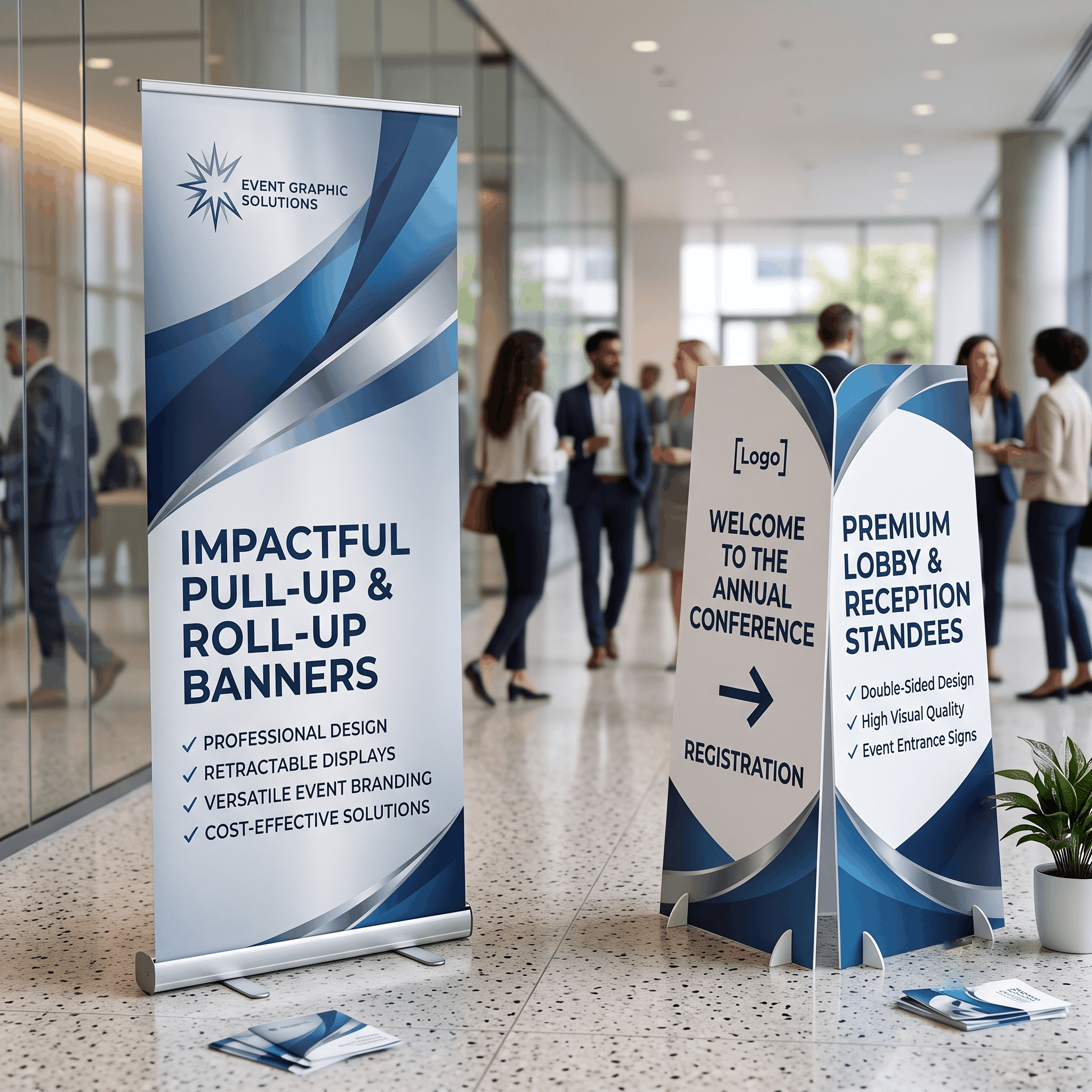 Pull-Up Banners and-1